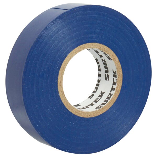 Cinta para aislar azul 19 mm x 9 m Surtek