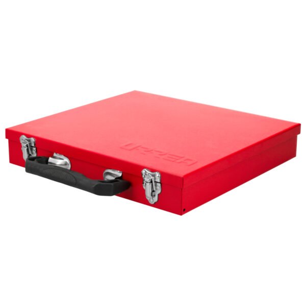 Caja metálica usos múltiples color rojo 12" x 11" x 2" Urrea