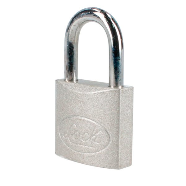 Juego de candados de acero largos 38 mm, llave estándar, 2 piezas Lock