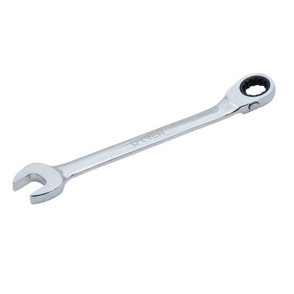 Llave combinada pulido espejo de matraca spline reversible métrica, 13 mm Urrea