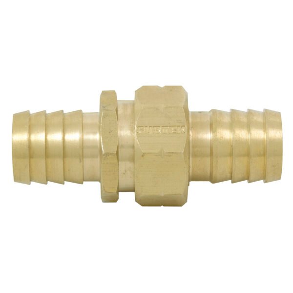 Conector para manguera de riego de latón, 5/8" macho-hembra Surtek