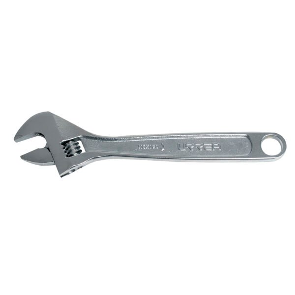 Llave ajustable cromada 6" Urrea