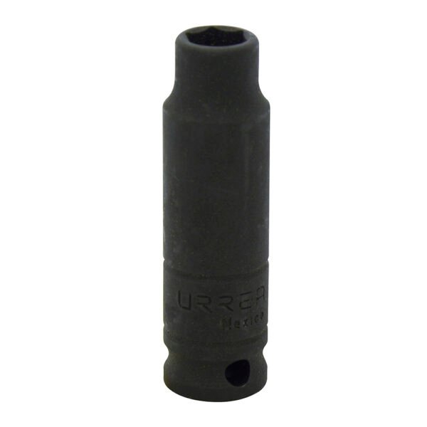 Dado de impacto largo cuadro de 3/8", 6 puntas, en pulgadas, 5/16" Urrea