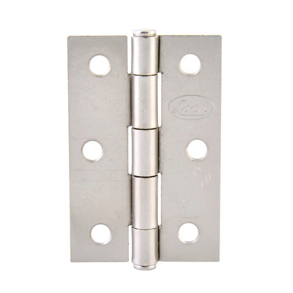 Bisagra alargada de acero níquel satinado 1.5" x 1.46" Lock